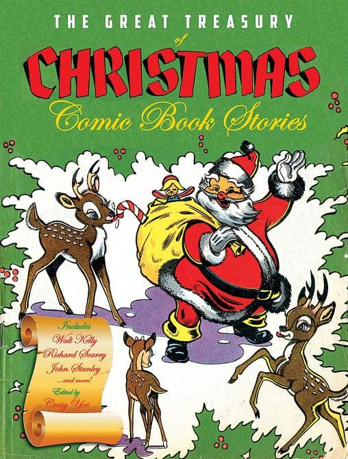 Cover Art for GREAT TREASURY OF CHRISTMAS COMIC BOOK STORIES TP