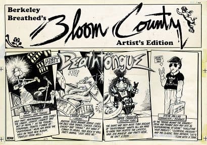 Cover Art for BERKELEY BREATHED BLOOM COUNTY ARTIST ED HC