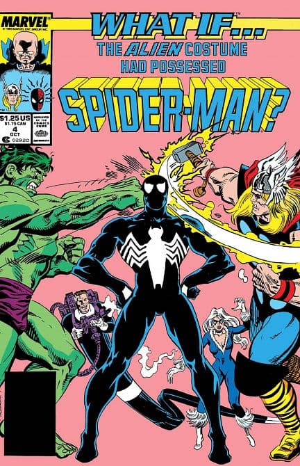 TRUE BELIEVERS WHAT IF ALIEN COSTUME POSSESSED SPIDER-MAN