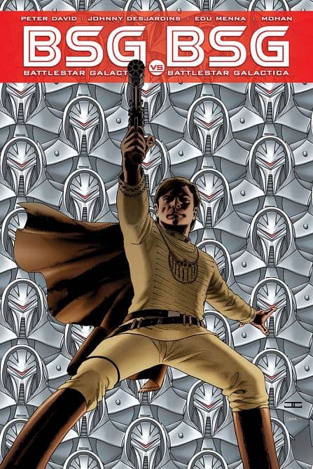 Cover Art for BATTLESTAR GALACTICA VS BATTLESTAR GALACTICA TP