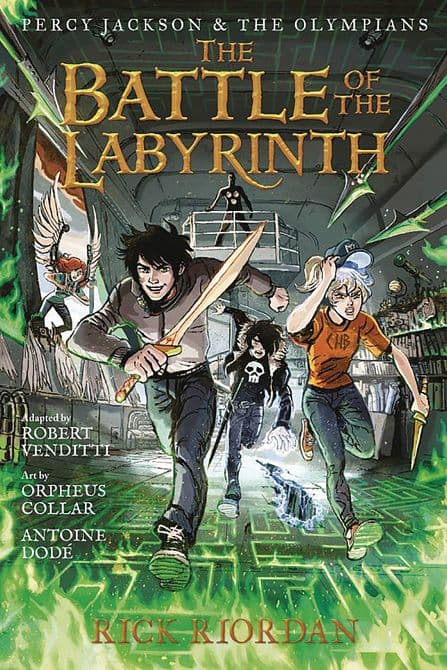 PERCY JACKSON & OLYMPIANS HC VOL 04 BATTLE OF LABYRINTH