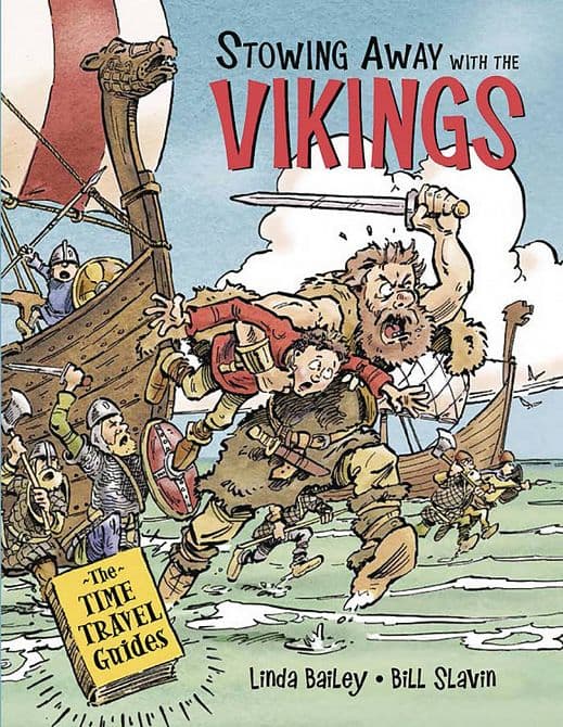 Cover Art for STOWING AWAY WIITH VIKINGS YA HC GN