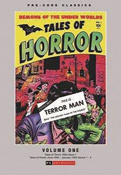 Cover Art for PRE CODE CLASSICS TALES OF HORROR HC VOL 01