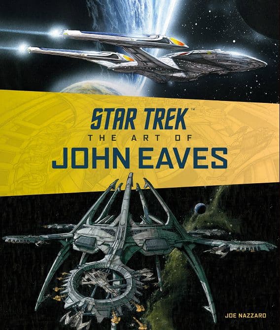 Cover Art for STAR TREK ART OF JOHN EAVES HC