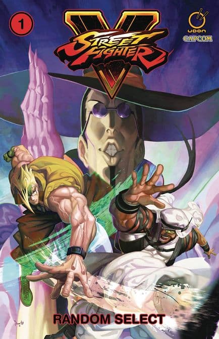 Cover Art for STREET FIGHTER V TP VOL 01 RANDOM SELECT