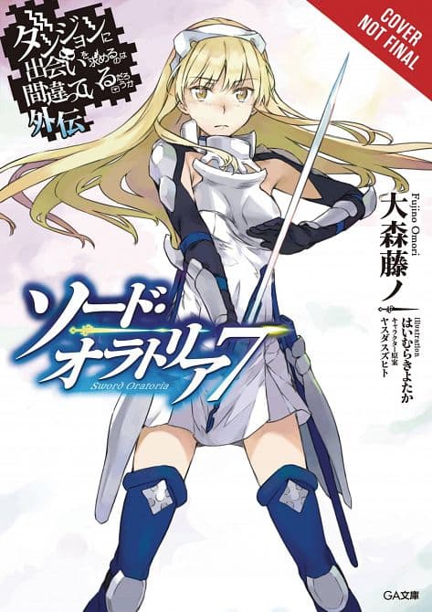 Cover Art for IS WRONG PICK GIRLS DUNGEON SWORD ORATORIA NOVEL SC VOL 07