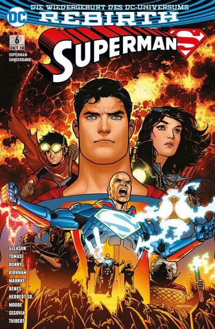 Cover Art for SUPERMAN SONDERBAND ( REBIRTH )