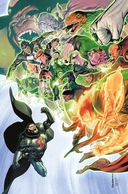 Cover Art for HAL JORDAN UND DAS GREEN LANTERN CORPS ( REBIRTH )