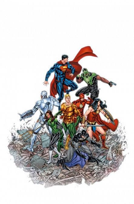 Cover Art for JUSTICE LEAGUE ( REBIRTH ) PAPERBACK ( HC )