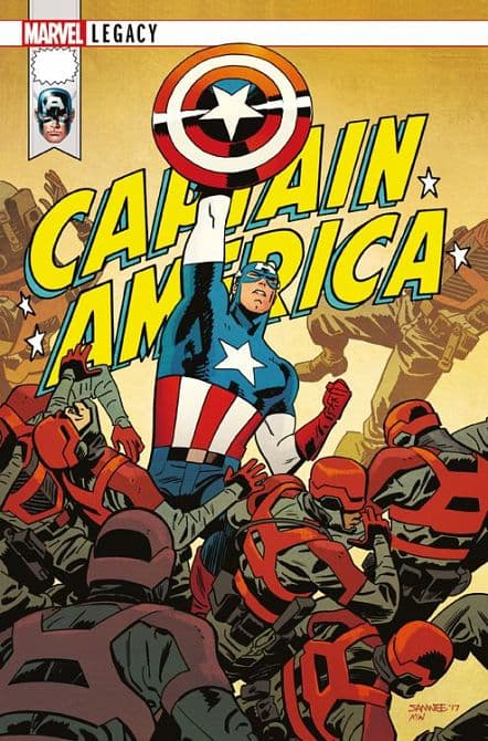 Cover Art for CAPTAIN AMERICA: STEVE ROGERS ( ab 2017 )