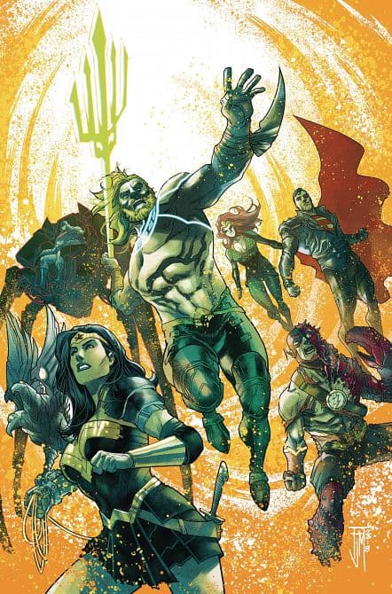 AQUAMAN JUSTICE LEAGUE DROWNED EARTH