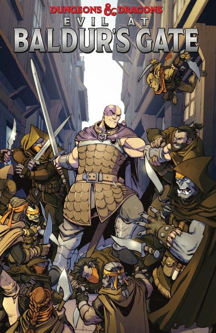 Cover Art for DUNGEONS & DRAGONS EVIL AT BALDURS GATE TP