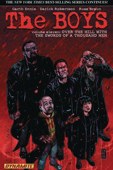 Cover Art for BOYS TP VOL 11 OVER THE HILL ROBERTSON SGN ED