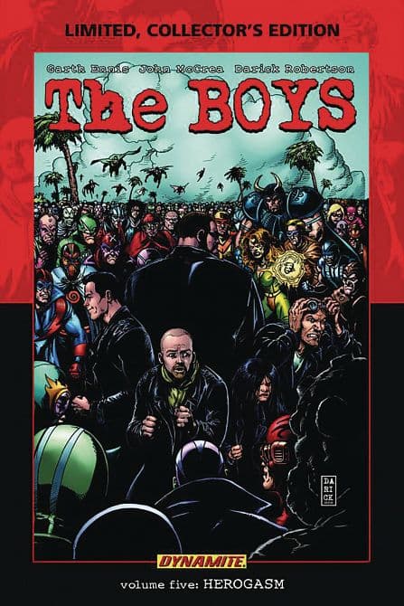 Cover Art for BOYS HC LTD ED VOL 05 HEROGASM ROBERTSON SGN ED