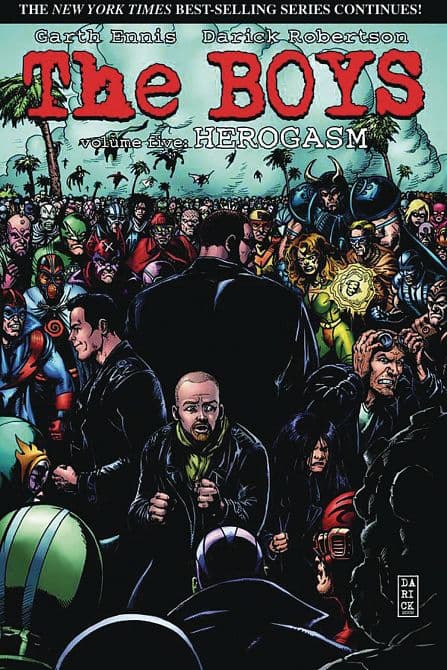 Cover Art for BOYS TP VOL 05 HEROGASM ROBERTSON REMARKED ED