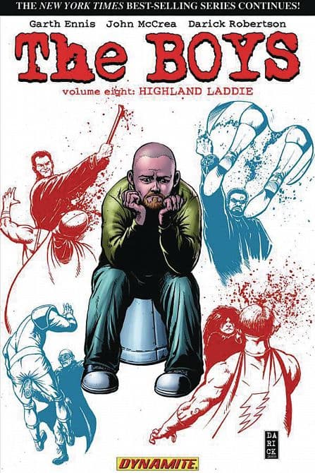 Cover Art for BOYS TP VOL 08 HIGHLAND LADDIE ROBERTSON REMARKED ED