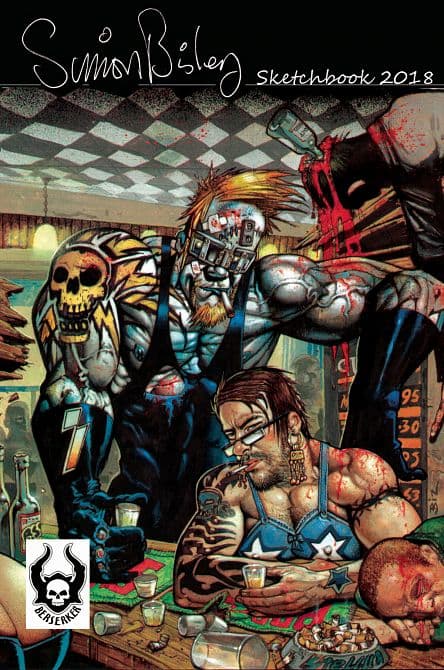 Cover Art für SIMON BISLEY SKETCHBOOK 2018 TP