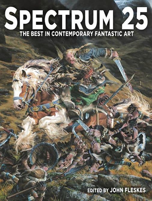 Cover Art for SPECTRUM ART BOOK HC VOL 25