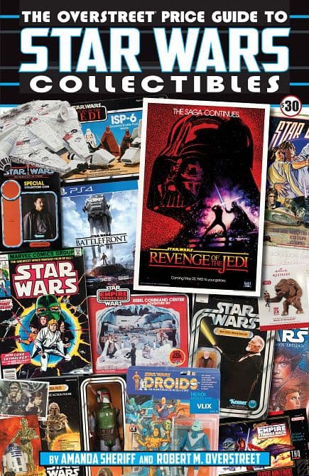 Cover Art for OVERSTREET PRICE GUIDE TO STAR WARS COLLECTIBLES SC