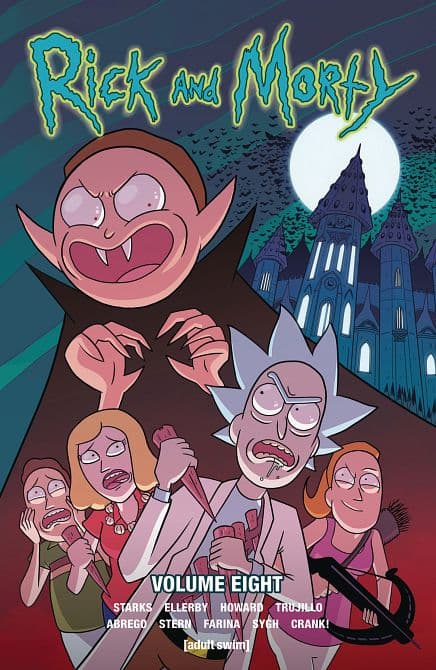 Cover Art for RICK & MORTY TP VOL 08