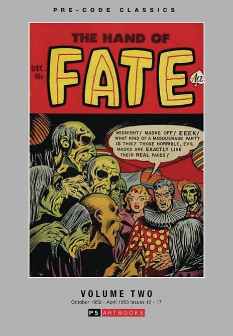 Cover Art for PRE CODE CLASSICS HAND OF FATE HC VOL 02