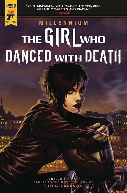 Cover Art for GIRL WHO DANCED WITH DEATH MIL SAGA TP