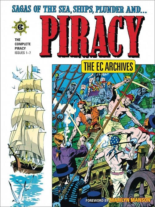 Cover Art for EC ARCHIVES HC PIRACY