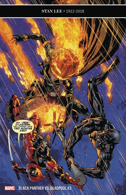Cover Art for BLACK PANTHER VS DEADPOOL
