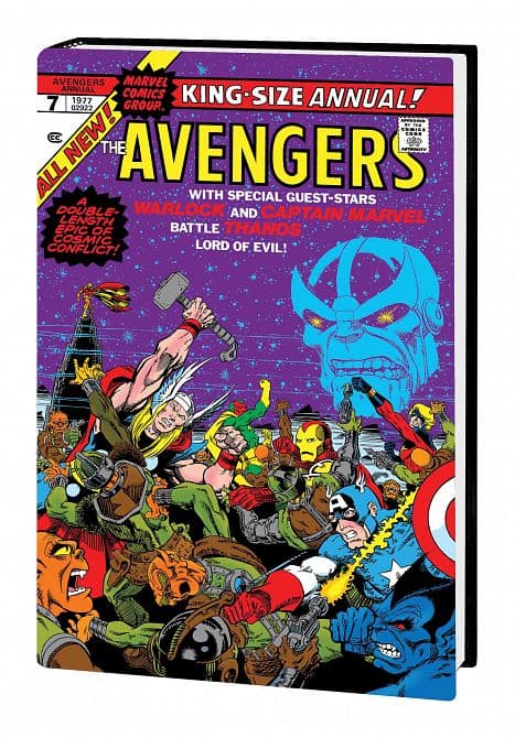 THANOS WARS INFINITY ORIGIN OMNIBUS HC STARLIN DM VAR