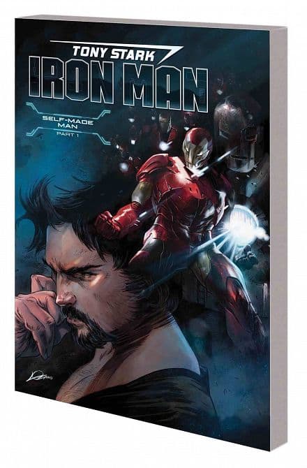 Cover Art for TONY STARK IRON MAN TP VOL 01 SELF MADE MAN