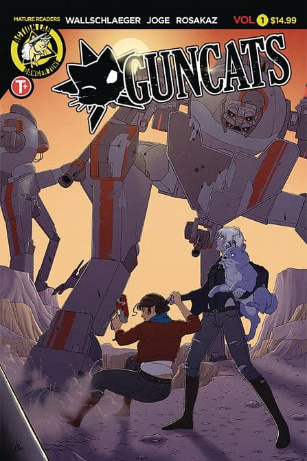 Cover Art for GUNCATS TP VOL 01