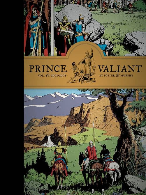 Cover Art for PRINCE VALIANT HC VOL 18 1971-1972