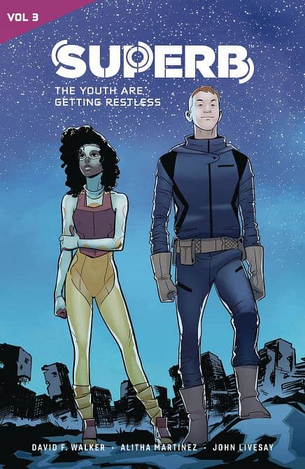 Cover Art for SUPERB TP VOL 03 YOUTH ARE GETTING RESTLESS