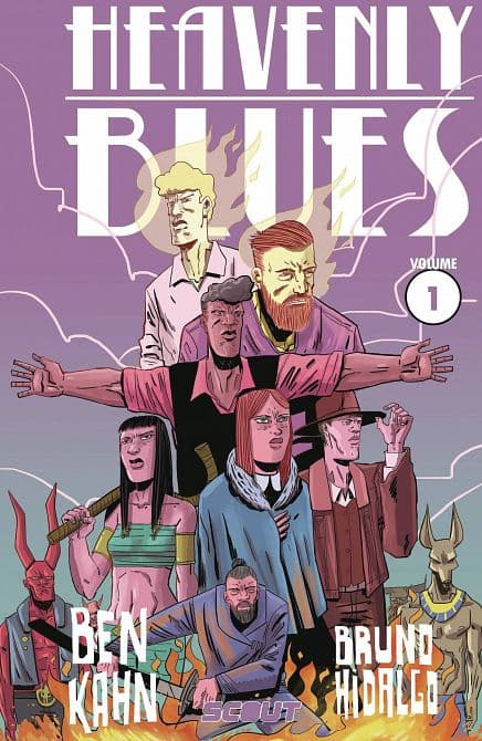 Cover Art for HEAVENLY BLUES TP VOL 01