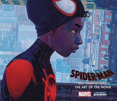 Cover Art for SPIDER-MAN INTO SPIDER-VERSE ART OF THE MOVIE HC