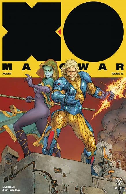 Cover Art for X-O MANOWAR ( 2017 )