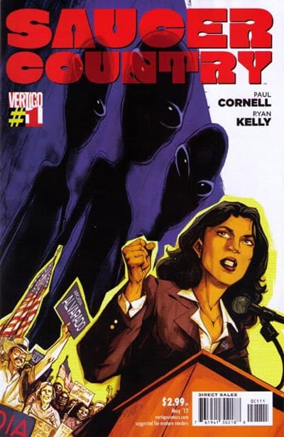 Cover Art for SAUCER COUNTRY