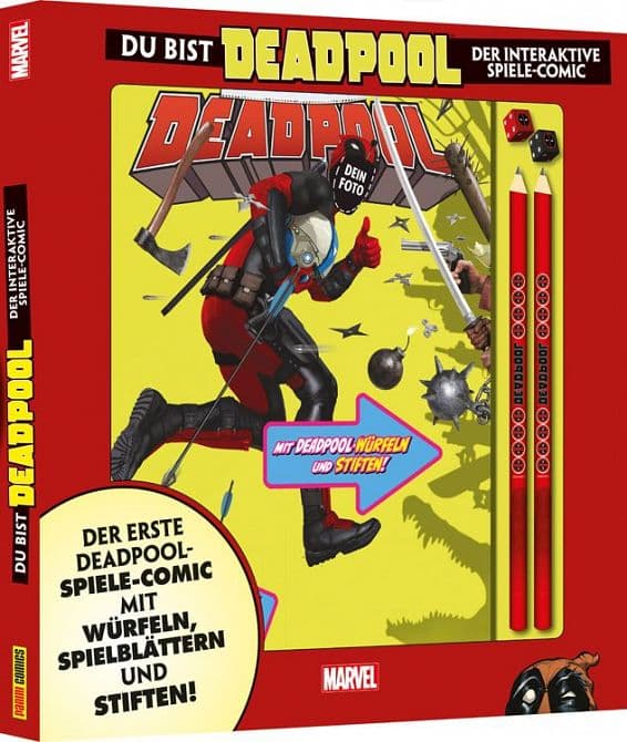 Cover Art for DU BIST DEADPOOL: DER INTERAKTIVE SPIELE-COMIC