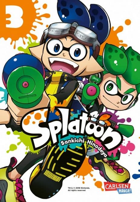 Cover Art for SPLATOON!