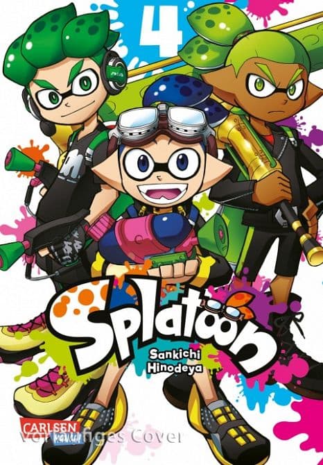 Cover Art for SPLATOON!
