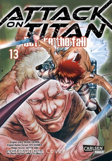Cover Art for ATTACK ON TITAN-BEFORE THE FALL