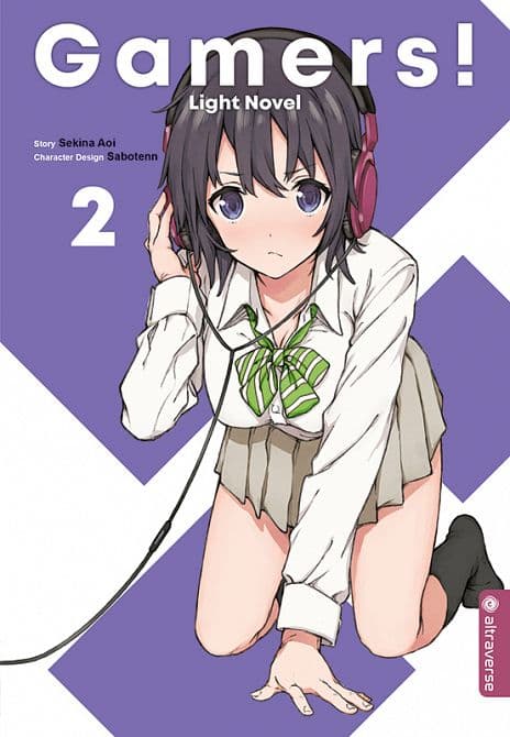 Cover Art for GAMERS! Light Novel