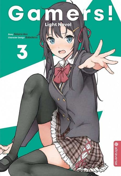 Cover Art for GAMERS! Light Novel