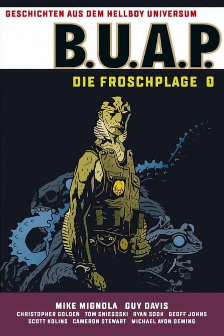 Cover Art for GESCHICHTEN AUS DEM HELLBOY UNIVERSUM BUAP: Die Froschplage