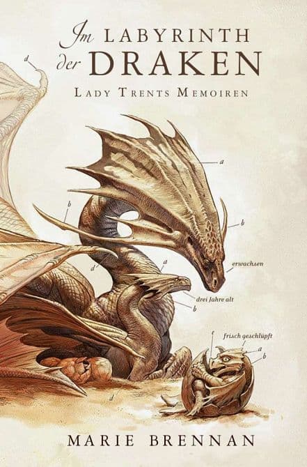 LADY TRENTS MEMOIREN-IM LABYRINTH DER DRAKEN ( ROMAN )
