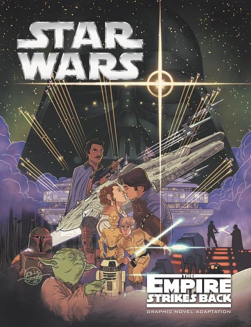 Cover Art for STAR WARS EMPIRE STRIKES BACK GN