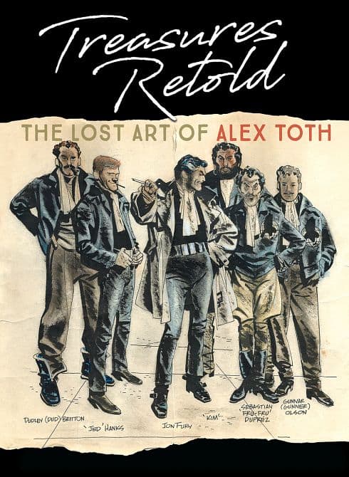 Cover Art for TREASURES RETOLD THE LOST ART OF ALEX TOTH HC