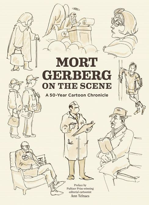 Cover Art for MORT GERBERG ON SCENE SC