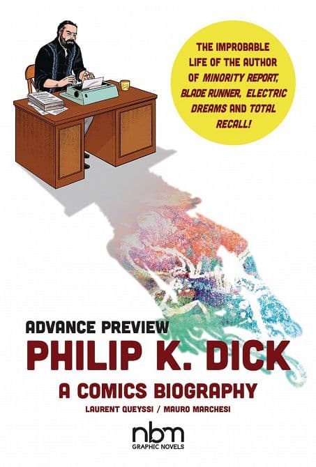 Cover Art for PHILIP K DICK A COMICS BIOGRAPHY HC