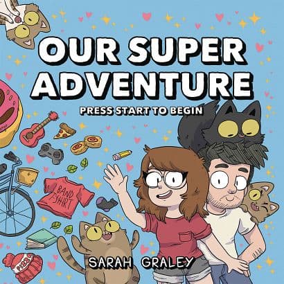 Cover Art for OUR SUPER ADVENTURE PRESS START TO BEGIN